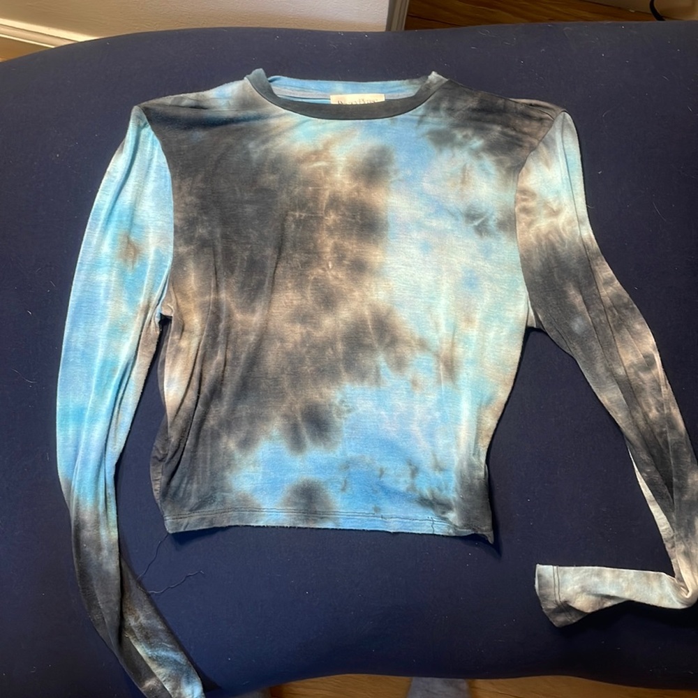 Privacy please tye dye top